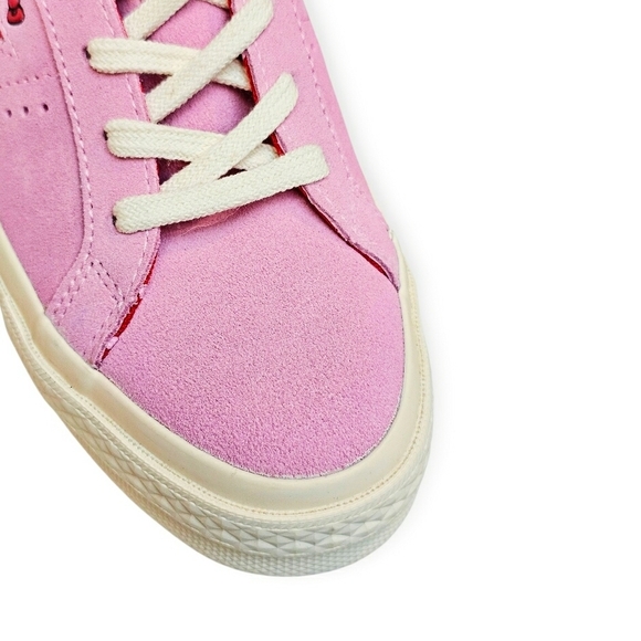 🆕️RARE Converse x Hello Kitty One Star Pink Suede Low Top Lace up Sneakers Shoe - Picture 11 of 16